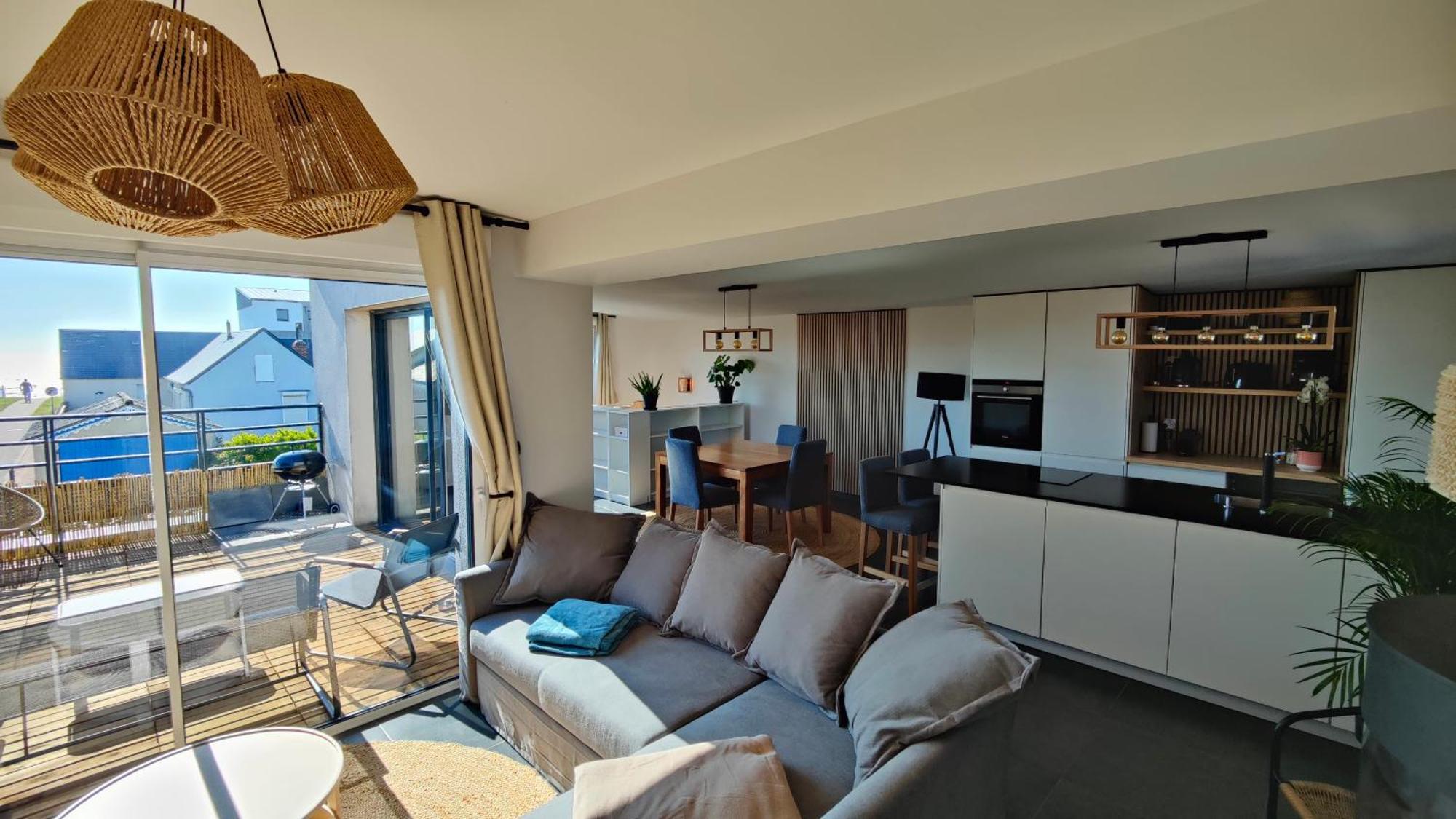 Apartamento Logis Lina Agon-Coutainville Exterior foto